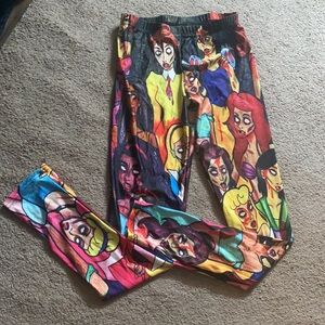 Zombie Disney Princess leggings